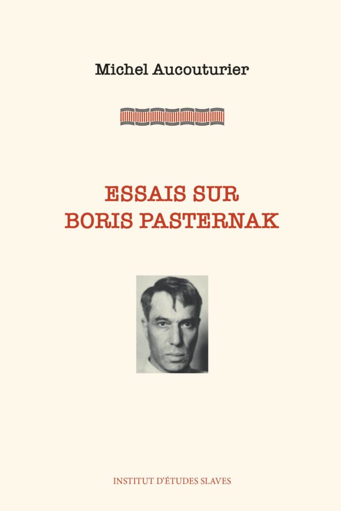 Couverture. IES. Essais sur Boris Pasternak, par Michel Aucouturier. 2019-11-25